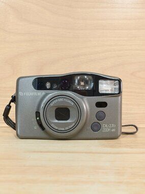 Share Fujifilm DL-270 Zoom MR 35mm Point & Shoot Film Camera Tested Working Silv
